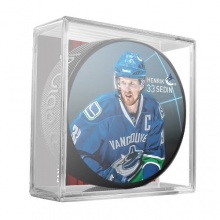 Sher-Wood Sedin Vancouver Canucks Eishockey-Puck Bild 1