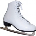 Schlittschuhe Eiskunstlauf Leder Gr. 35 36  Bild 1
