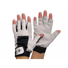 Blueport Segelhandschuhe Leder 5 Finger frei, Größe:XL Bild 1