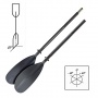 Scoprega Spa Fiber Doppel Kayak-Paddel 2-tlg 230cm Bild 1