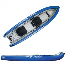 Aquaglide Aufblasbares Kajak Rogue Two Kanu,309cmx81cm Bild 1