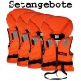 4 Rettungswesten aus der Bootskiste 15 bis ber 90 Kg Bild 1