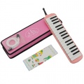 Ts-Ideen 32 Tasten in Pink Rosa Melodika Bild 1