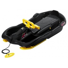 IPV Schlitten Alpen-Space Bob, schwarz, 97x54x27 cm Bild 1