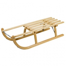Ress Rodelschlitten Davoser Art 100 cm, natur lackiert Bild 1