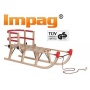Impag Davoser Schlitten Rodelschlitten 115 cm lang Bild 1