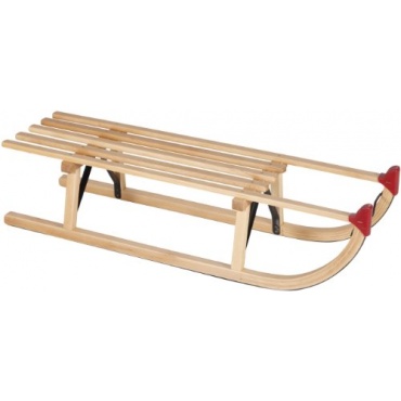 Larix Rodel Davos Schlitten Lattensitz, 110 cm, 10183 Bild 1
