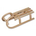 Ress Mini Hrnerschlitten Lattensitz, natur lackiert Bild 1
