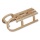 Ress Mini Hrnerschlitten Lattensitz, natur lackiert Bild 1