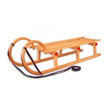 Erst-Holz Hrnerschlitten klappbar 125 cm  Bild 1