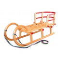 Erst-Holz 110 cm Hrnerschlitten klappbar mit Lehne Bild 1