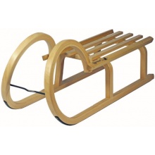 AlpenGaudi Holzhrnerrodel Latte Hrnerschlitten  85cm Bild 1