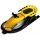 KHW Lenkschlitten Snow Future Lenk - Rodel gelb Bild 2