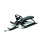 Stiga Sports Rennrodel Snow Racer Black Line,120x50x29 Bild 2