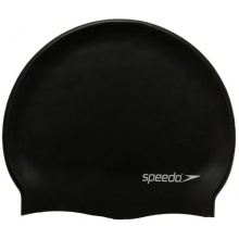 SPEEDO Badekappe Palin Flat Silicone Cap black Bild 1