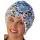 Fashy Damen Badekappe mit Rschen, bunt, 3449 Bild 1