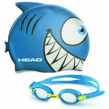 Mares Kinder Badekappe und Schwimmbrille  Bild 1