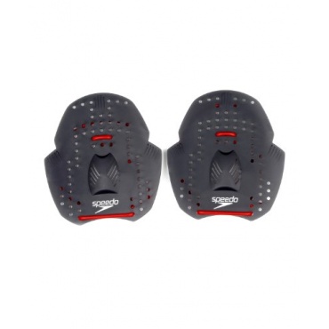 Speedo Handpaddel Power, red grey, M, 8027610006 Bild 1