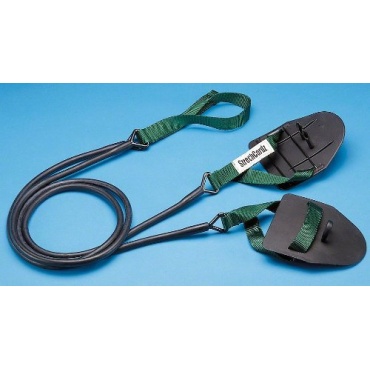 StrechCordz mit Handpaddel gelb(2,2 -6,3kg) Bild 1