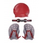 Speedo Trainingspaket Performance Handpaddel, Red, L Bild 1
