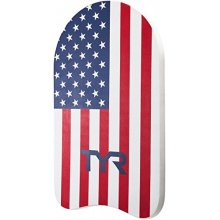 TYR KICKBOARD USA WHITE/RED/BLUE Bild 1
