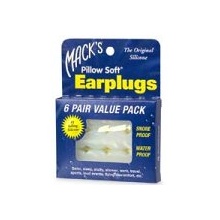 Macks Pillow Soft-Silikon-Ohrstpsel, Value Pack, 6 pr Bild 1