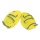 Zoggs Schwimmhandschuhe Matrix Hand, Gelb, M, 300662 Bild 1