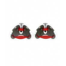 Speedo Schwimmhandschuhe Biofuse Finger, Red, One size Bild 1