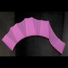HuntGold 1 Paar Schwimmhandschuhe rosa Silikon  Bild 1