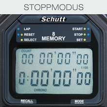Stoppuhr Schtt PC-71 mit 8 Memory Bild 1