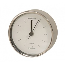 Delite ApS Clausen Edelstahl Tidenuhr Druckmesser Bild 1