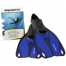 Aquazon Kinder Flossen, Butterfly, Blau, 36-37 Bild 1