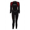 PSI 3/2mm Damen Neoprenanzug, rot, 42 (XL) Bild 1