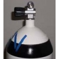 Pressluftflasche 5 L + Monoventil + Fu von Polaris Bild 1