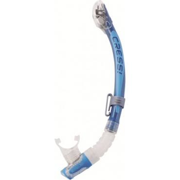 Cressi Erwachsene Schnorchel Kappa Ultra Dry, Blau Bild 1
