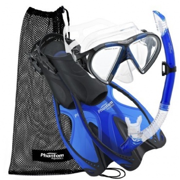 Speed Sport Phantom Aquatics Fin Schnorchel Set Bild 1