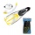 Cressi Schnorchel Set Pluma Bag, 41/42, gelb Bild 3