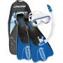 Cressi Schnorchel-Set Palau Saf Bag, Blau, 35/38 Bild 1