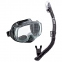 TUSA Sport Schnorchelset Imrpex 3D Dry, Black Bild 1