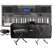 YAMAHA PSR-E443 DELUXE BUNDLE Arranger-Keyboard Bild 1
