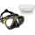 Cressi Uni Tauchmaske EYES Evo Crystal Black Midi Size Bild 1