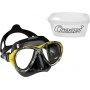 Cressi Uni Tauchmaske EYES Evo Crystal Black Midi Size Bild 1