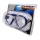Aquazon Tauchmaske Ray, Blau Transparent, M, AQMARAYBL Bild 2