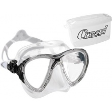 CRESSI Tauchmaske Crystal Big Eyes Evo, schwarz Bild 1