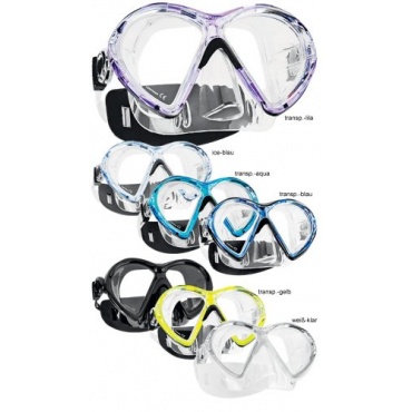 Subgear VIBE2 Tauchmaske Farbe Transparent-blau Bild 1