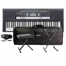 YAMAHA PSR E243 DELUXE BUNDLE Arranger-Keyboards Bild 1