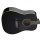 Stagg Westerngitarre Black Hochglanz Bild 2
