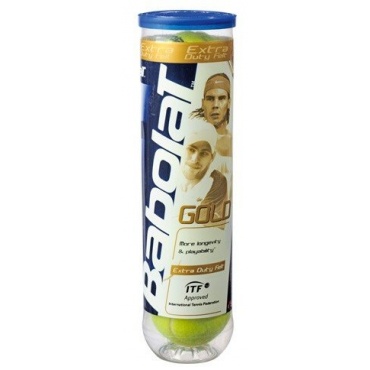 Babolat Tennisblle Gold 4er Dose, gelb, 502012 Bild 1