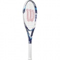Wilson Tennisschlger Juice 100UL Besaitet, Blau Bild 1