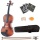 Mendini MV300 Violine Geige mit Koffer (1/16 Gre) Bild 1